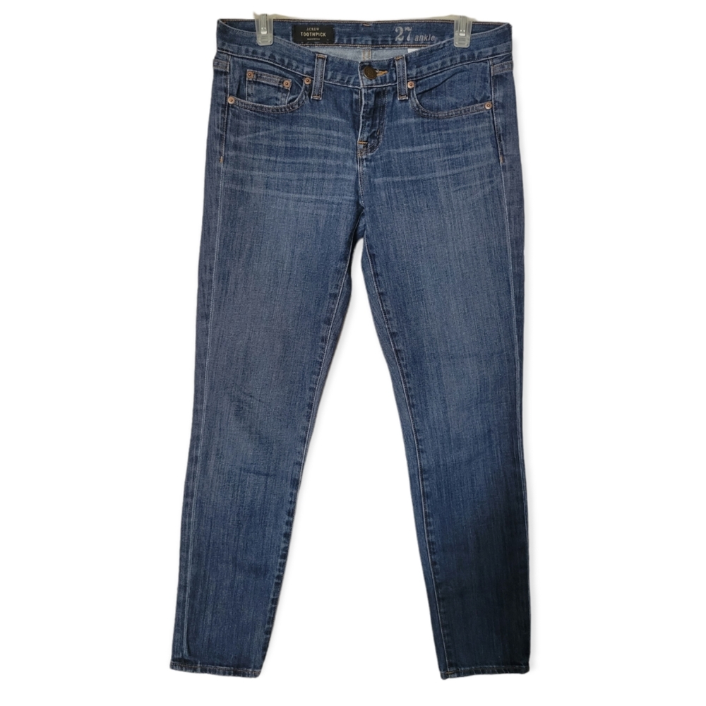 J. Crew‎ Woman's Toothpick Ankle Jeans Size 27